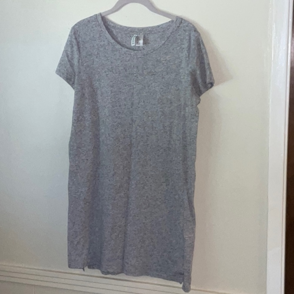 Heather’d Gray Tshirt Dress
